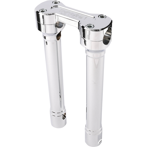 Thrashin Supply Co. Hole Shot billet aluminum handlebar risers for Harley-Davidson Touring, Softail, and Dyna models
