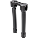 Thrashin Supply Co. Hole Shot billet aluminum handlebar risers for Harley-Davidson Touring, Softail, and Dyna models