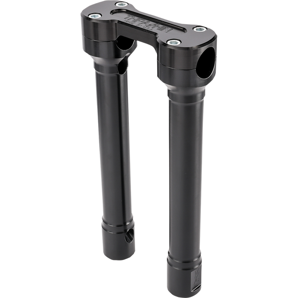 Thrashin Supply Co. Hole Shot billet aluminum handlebar risers for Harley-Davidson Touring, Softail, and Dyna models