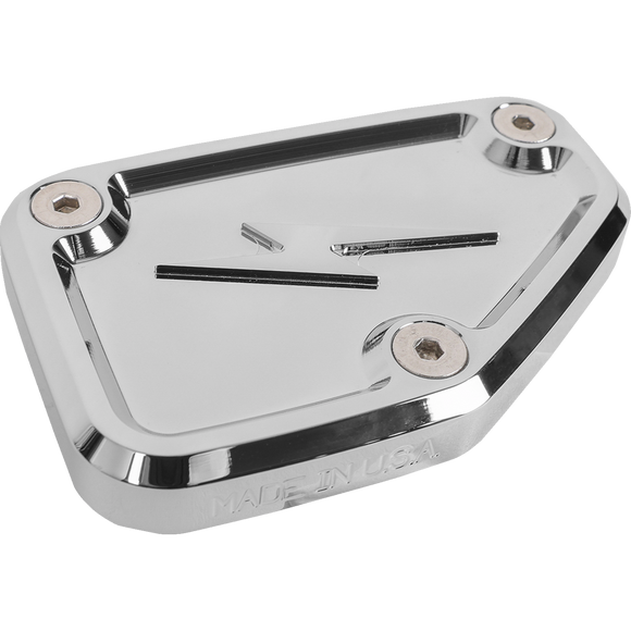 Thrashin Supply Co. Chrome front brake master cylinder cover TSC-3178-3 for 2024-2025 Harley-Davidson Road Glide Street Glide