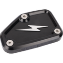 Thrashin Supply Co. Black Twice-Cut front brake master cylinder cover TSC-3178-4 for 2024-2025 Harley-Davidson Road Glide Street Glide
