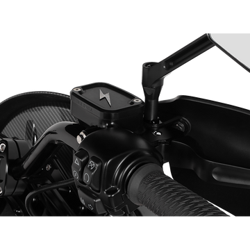 Thrashin Supply Co. Master Cylinder Cover Brake Front Black/Twice