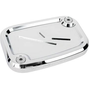 Thrashin Supply Co. Master Cylinder Cover Brake Front Chrome