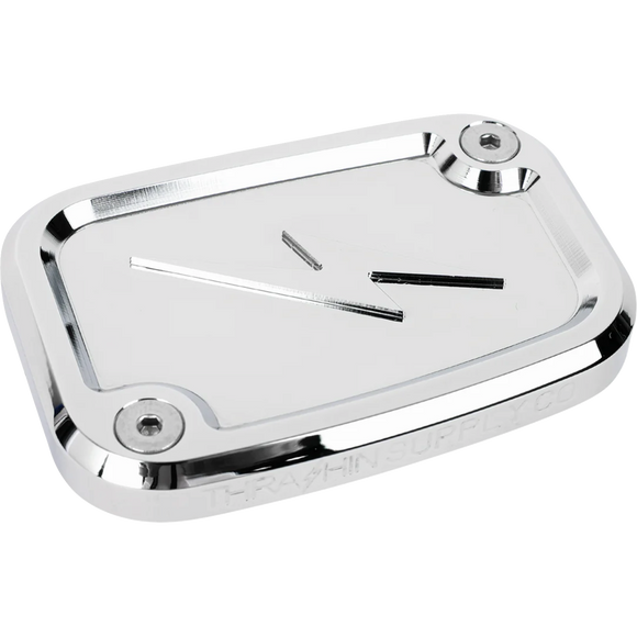 Thrashin Supply chrome front master cylinder cover TSC-3176-3 for 2018-2025 Harley Softail Street Bob Fat Bob Breakout Low Rider