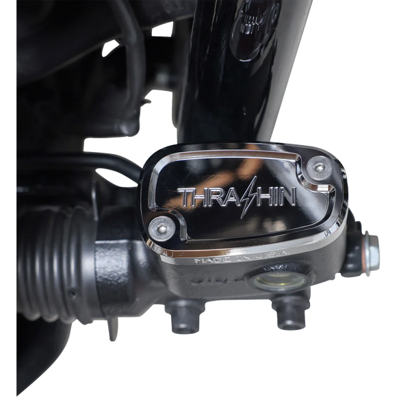 Thrashin Supply Co. Brake Reservoir Cap Rear Chrome '18+ Softail