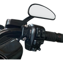 Thrashin Supply black perch clamps TSC-2703-1 for Harley Softail Dyna Touring FXR clutch and brake