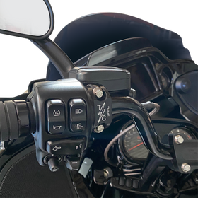 Thrashin Supply Twice-Cut perch clamps TSC-2703-4 for Harley Softail Dyna Touring FXR clutch and brake