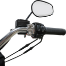 Thrashin Supply Co. Speedway Perch Clamp chrome finish CNC 6061 aluminum ARP hardware for Harley-Davidson 1-inch bars