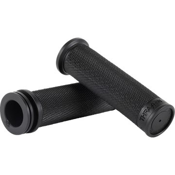 Thrashin Supply Co. Moto Grips Black 1" Slim
