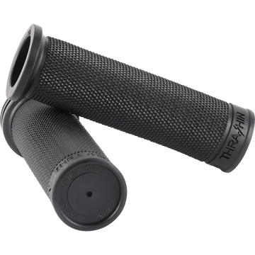 Thrashin Supply Co. Moto Grips Black 1" Slim