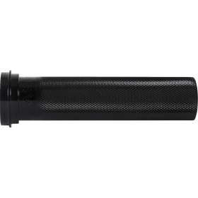 Thrashin Supply Co. knurled billet throttle tube for Harley-Davidson Touring Softail Dyna throttle-by-wire TBW 2008-2023