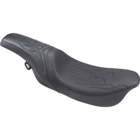 DRAG - PREDATOR 2-UP SEAT- FLAME STITCHED - '09-'07 TOURING
