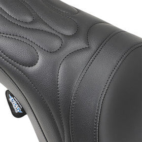 DRAG - PREDATOR 2-UP SEAT- FLAME STITCHED - '09-'07 TOURING