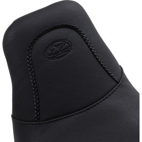 MUSTANG - WIDE SOLO SEAT W/ REMOVABLE BACKREST & REAR SEAT - VINTAGE STYLE - '97-07 TOURING