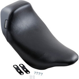LE PERA - BAR BONES SOLO SEAT - BLACK SMOOTH - '08-'20 TOURING