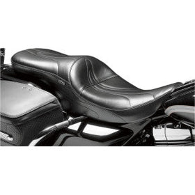 LE PERA - SORRENTO SEAT - BLACK VINYL, STITCH 2UP - '08-'21 TOURING