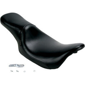 LE PERA - SILHOUETTE SEAT - BLACK VINYL, SMOOTH 2UP - '08-'21 TOURING