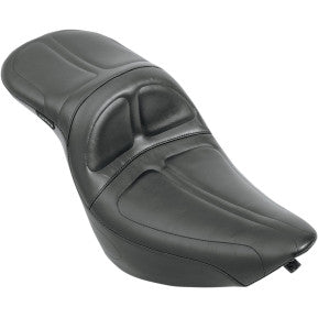 LE PERA - MAVERICK DADDY LONG LEGS SEAT - BLACK STITCH - '02-'07 TOURING