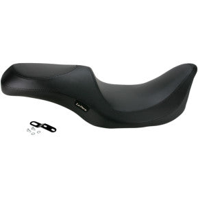 LE PERA - VILLAIN 2UP SEAT - BLACK VINYL, SMOOTH - '02-'07 TOURING