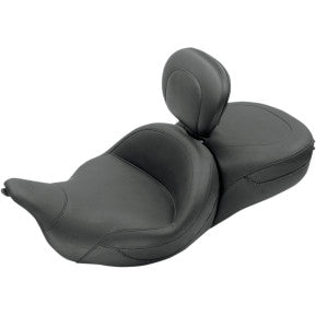 MUSTANG - SUPER TOURING SEAT W/ DRIVERS BACKREST - VINTAGE STYLE - '08-20 TOURING