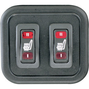 MUSTANG - ONE-PIECE HEATED TOURING SEAT- SMOOTH - '08-20 TOURING