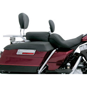 MUSTANG - LOWDOWN SEAT W/ DRIVER BACKREST - SMOOTH - '99-07 TOURING - 0