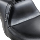 LE PERA - DAYTONA 2-UP SEAT - BLACK SMOOTH W/ BACKREST - '08-'21 TOURING-4