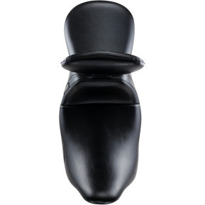 LE PERA - DAYTONA 2-UP SEAT - BLACK SMOOTH W/ BACKREST - '08-'21 TOURING