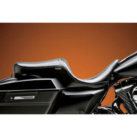 LE PERA - MAVERICK SEAT - BLACK VINYL, SMOOTH UP FRONT SEAT - '08-'20 TOURING - 0