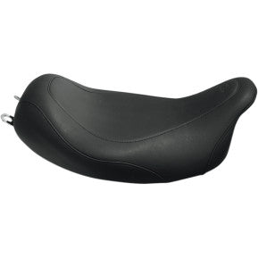 MUSTANG - WIDE TRIPPER SOLO SEAT - BLACK, SMOOTH - '08-20 TOURING
