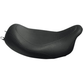 MUSTANG - WIDE TRIPPER SOLO SEAT - BLACK, SMOOTH - '08-20 TOURING