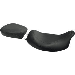 MUSTANG - WIDE TRIPPER SOLO SEAT - BLACK, SMOOTH - '08-20 TOURING - 0