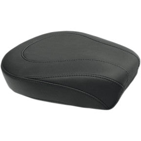 MUSTANG - WIDE TRIPPER REAR SEAT - BLACK, SMOOTH - '08-20 TOURING