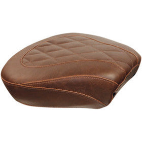 MUSTANG - WIDE TRPPER REAR SEAT - BROWN, DIAMOND STITCH - '08-20 TOURING