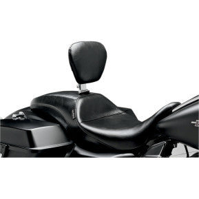 LE PERA - OUTCAST 2-UP FULL-LENGTH SEAT WITH BACKREST - SMOOTH - '08-'21 TOURING