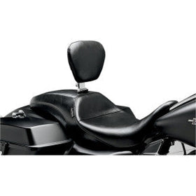 LE PERA - OUTCAST 2-UP FULL-LENGTH SEAT WITH BACKREST - SMOOTH - '08-'21 TOURING