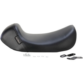 LE PERA - BARE BONES SOLO SEAT - BLACK SMOOTH - '08-'21 TOURING