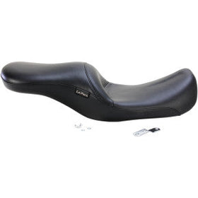 LE PERA - SORRENTO SEAT - BLACK VINYL, SMOOTH 2UP - '08-'21 TOURING