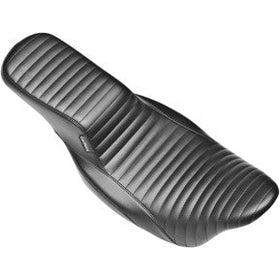 LE PERA - NOMAD II SEAT - BLACK PLEATED STITCH - '08-'21 TOURING