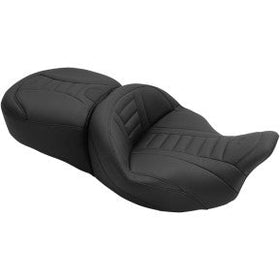 MUSTANG - ONE-PIECE DELUX TOURING SEAT - W/OUT HEAT - '08-20 TOURING