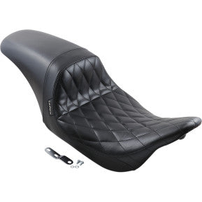 LE PERA - DAYTONA SPORT SEAT - BLACK DIAMOND STITCH - '08-'21 TOURING