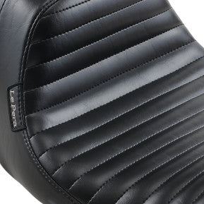 LE PERA - DAYTONA SPORT SEAT - BLACK PLEATED STITCH - '08-'21 TOURING