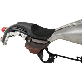 DRAG - PREDATOR 2-UP SEAT- FAUX SUEDE DOUBLE STITCH DIAMOND- '08-'20 TOURING