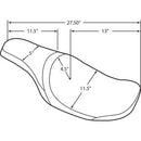 DRAG - PREDATOR 2-UP SEAT- MILD STITCH- '08-'20 TOURING-4