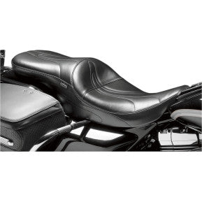 LE PERA - SORRENTO SEAT - BLACK VINYL, SMOOTH 2UP - '08-'20 TOURING