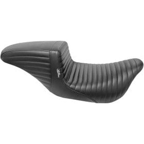 LE PERA - KICKFLIP DADDY LONG LEGS SOLO SEAT - BLACK PLEATED - '08-'21 TOURING
