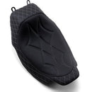 MUSTANG - REVERE JOURNEY SOLO SEAT - DIAMOND STUTCH, GRAY THREAD - '08-20 TOURING-1