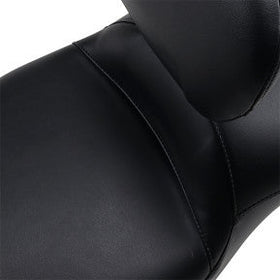 LE PERA - MAVERICK DADDY LONG LEGS SEAT - BLACK SMOOTH W/ BACKREST - '08-'21 TOURING - 0