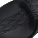 LE PERA - OUTCAST DADDY LONG LEGS SEAT - BLACK FULL-LENGTH SEAT W/ BLACK DOUBLE DIAMOND INLAY - '08-'21 TOURING-2