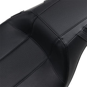 LE PERA - OUTCAST DADDY LONG LEGS SEAT - BLACK FULL-LENGTH CARBON FIBER - '08-'21 TOURING - 0